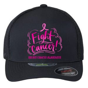 Fight Breast Cancer Awareness Flexfit Unipanel Trucker Cap