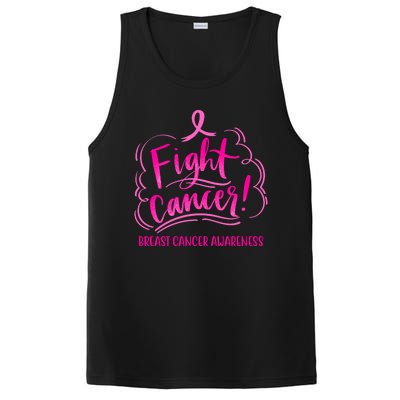 Fight Breast Cancer Awareness PosiCharge Competitor Tank