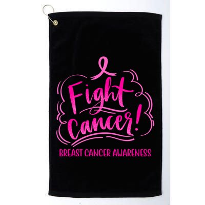 Fight Breast Cancer Awareness Golf Towel