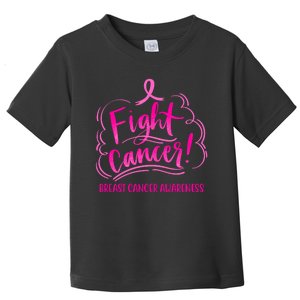 Fight Breast Cancer Awareness Toddler T-Shirt