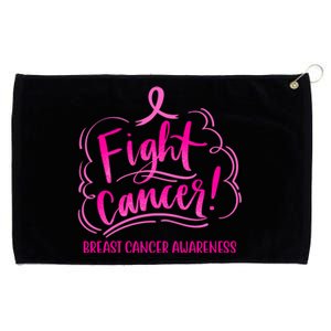 Fight Breast Cancer Awareness Grommeted Golf Towel