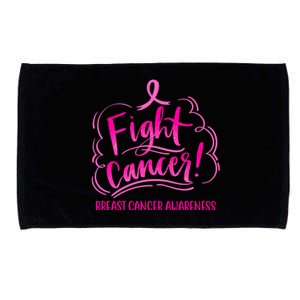 Fight Breast Cancer Awareness Microfiber Hand Towel