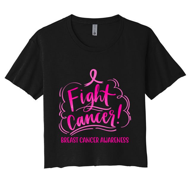 Fight Breast Cancer Awareness Crop Top