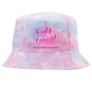 Fight Breast Cancer Awareness Tie-Dyed Bucket Hat