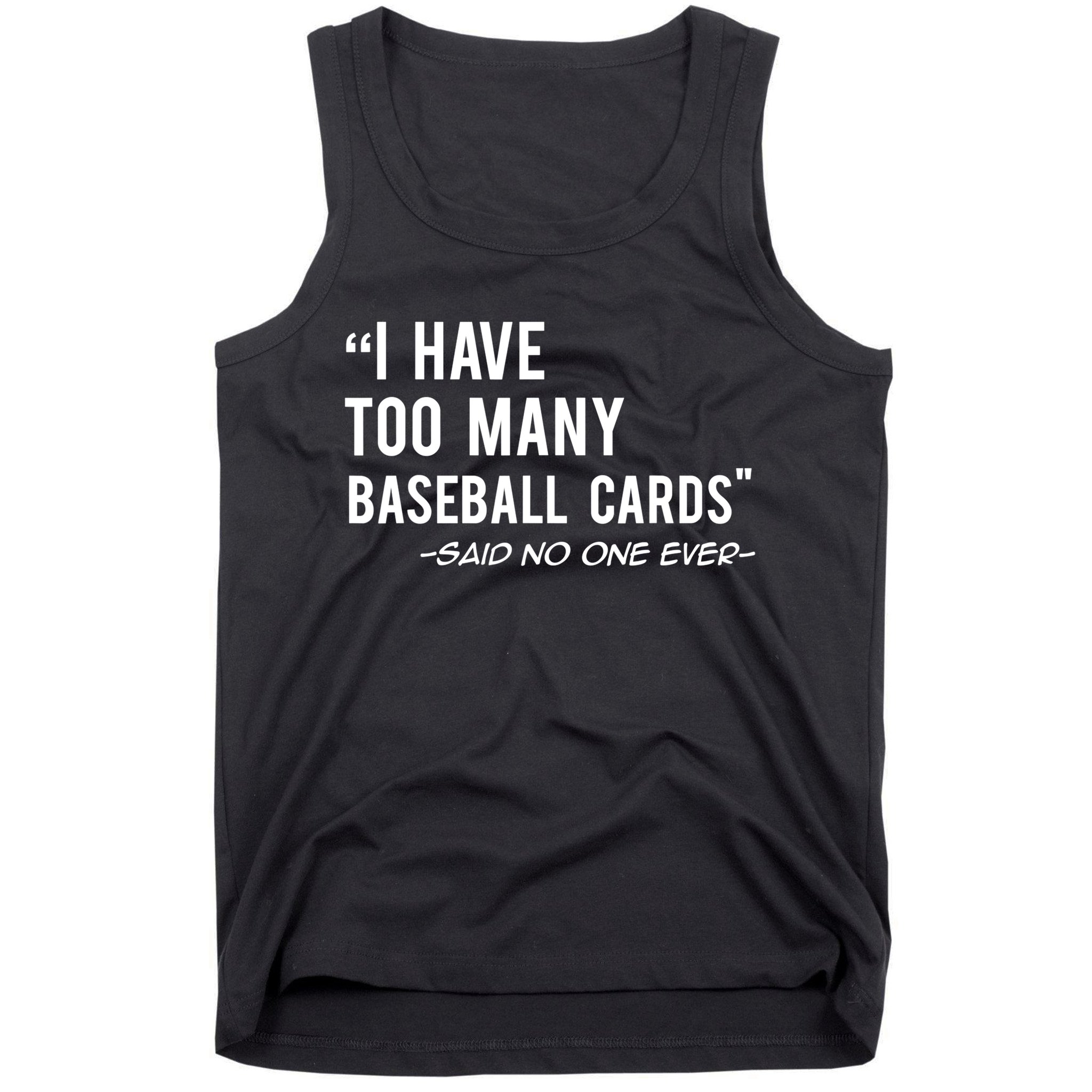 Funny Baseball Cards Collector Gift TShirt TShirt Tank Top