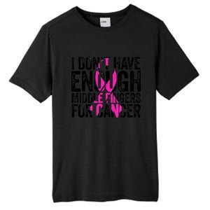 Funny Breast Cancer Pink Ribbon Woman Survivor Women Tall Fusion ChromaSoft Performance T-Shirt