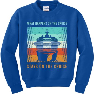 Funny Boating Clothing For A Lover Of Boating Gift Kids Sweatshirt