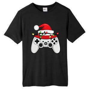 Funny Bruh Christmas Holly Red Plaid Xmas Pajamas Tall Fusion ChromaSoft Performance T-Shirt