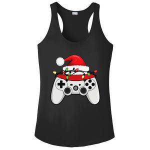 Funny Bruh Christmas Holly Red Plaid Xmas Pajamas Ladies PosiCharge Competitor Racerback Tank