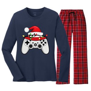 Funny Bruh Christmas Holly Red Plaid Xmas Pajamas Women's Long Sleeve Flannel Pajama Set 