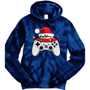 Funny Bruh Christmas Holly Red Plaid Xmas Pajamas Tie Dye Hoodie