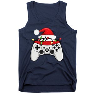 Funny Bruh Christmas Holly Red Plaid Xmas Pajamas Tank Top