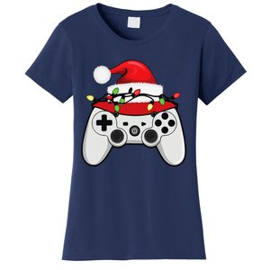 Funny Bruh Christmas Holly Red Plaid Xmas Pajamas Women's T-Shirt