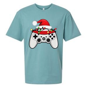 Funny Bruh Christmas Holly Red Plaid Xmas Pajamas Sueded Cloud Jersey T-Shirt