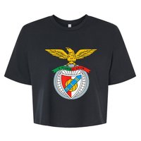 Funny Benfica Club Supporter Fan Portugal Portuguese Bella+Canvas Jersey Crop Tee