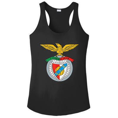 Funny Benfica Club Supporter Fan Portugal Portuguese Ladies PosiCharge Competitor Racerback Tank