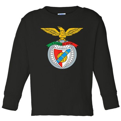 Funny Benfica Club Supporter Fan Portugal Portuguese Toddler Long Sleeve Shirt