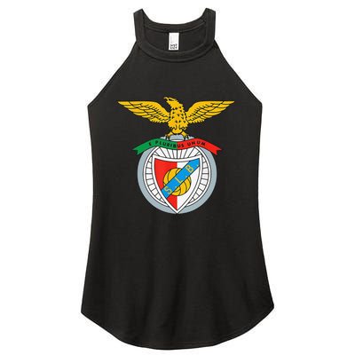 Funny Benfica Club Supporter Fan Portugal Portuguese Women’s Perfect Tri Rocker Tank