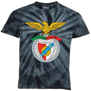 Funny Benfica Club Supporter Fan Portugal Portuguese Kids Tie-Dye T-Shirt