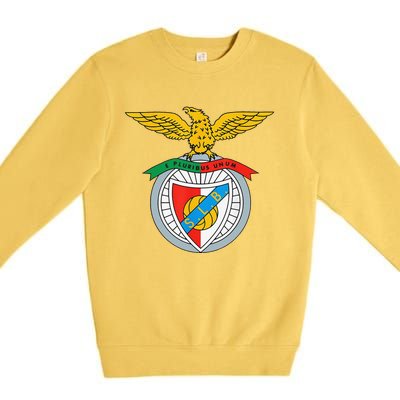 Funny Benfica Club Supporter Fan Portugal Portuguese Premium Crewneck Sweatshirt