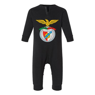 Funny Benfica Club Supporter Fan Portugal Portuguese Infant Fleece One Piece