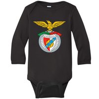 Funny Benfica Club Supporter Fan Portugal Portuguese Baby Long Sleeve Bodysuit