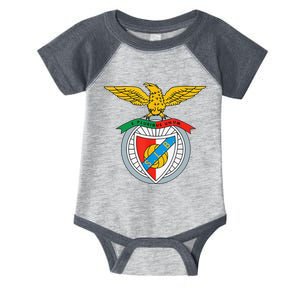 Funny Benfica Club Supporter Fan Portugal Portuguese Infant Baby Jersey Bodysuit