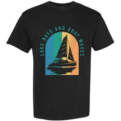 Funny Boating Clothing For A Lover Of Boating Gift Garment-Dyed Heavyweight T-Shirt