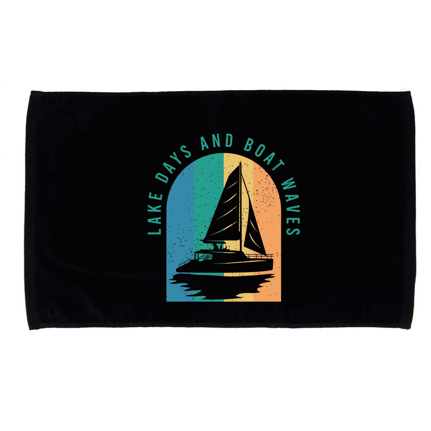 Funny Boating Clothing For A Lover Of Boating Gift Microfiber Hand Towel