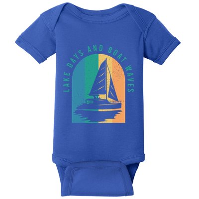 Funny Boating Clothing For A Lover Of Boating Gift Baby Bodysuit