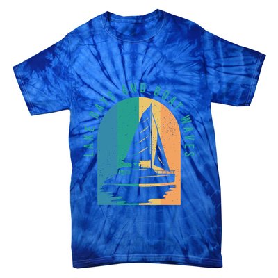 Funny Boating Clothing For A Lover Of Boating Gift Tie-Dye T-Shirt