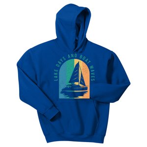 Funny Boating Clothing For A Lover Of Boating Gift Kids Hoodie