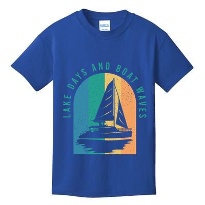 Funny Boating Clothing For A Lover Of Boating Gift Kids T-Shirt