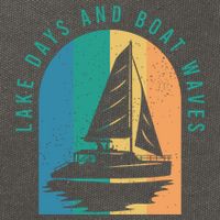 Funny Boating Clothing For A Lover Of Boating Gift Cotton Canvas Backpack