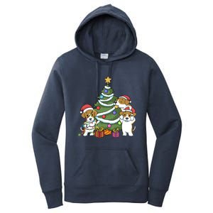 Funny Beagle Christmas Funny Gift Women's Pullover Hoodie