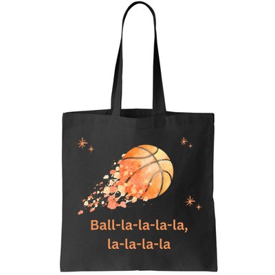 Funny Basketball Christmas Xmas Holiday Hoops Ball La La Bag