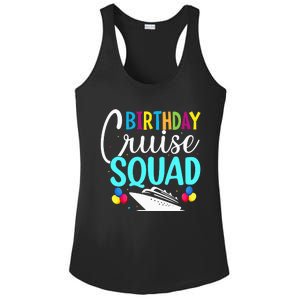 Funny Birthday Cruise Squad Cruising Ship Vacation Party Ladies PosiCharge Competitor Racerback Tank