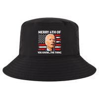 Funny Biden Confused Merry Happy 4th Of You Know Cool Comfort Performance Bucket Hat