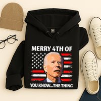 Funny Biden Confused Merry Happy 4th Of You Know Hoodie