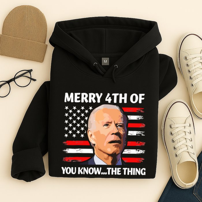 Funny Biden Confused Merry Happy 4th Of You Know Hoodie