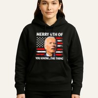 Funny Biden Confused Merry Happy 4th Of You Know Hoodie