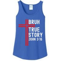 Funny Bruh Christian Jesus Witness Scripture Gift Ladies Essential Tank