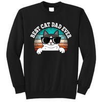 Funny Best Cat Dad Ever Gift Tall Sweatshirt