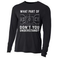 Funny Basketball Coach Gift For Men Women Tactic Diagram Board Gift Cooling Performance Long Sleeve Crew