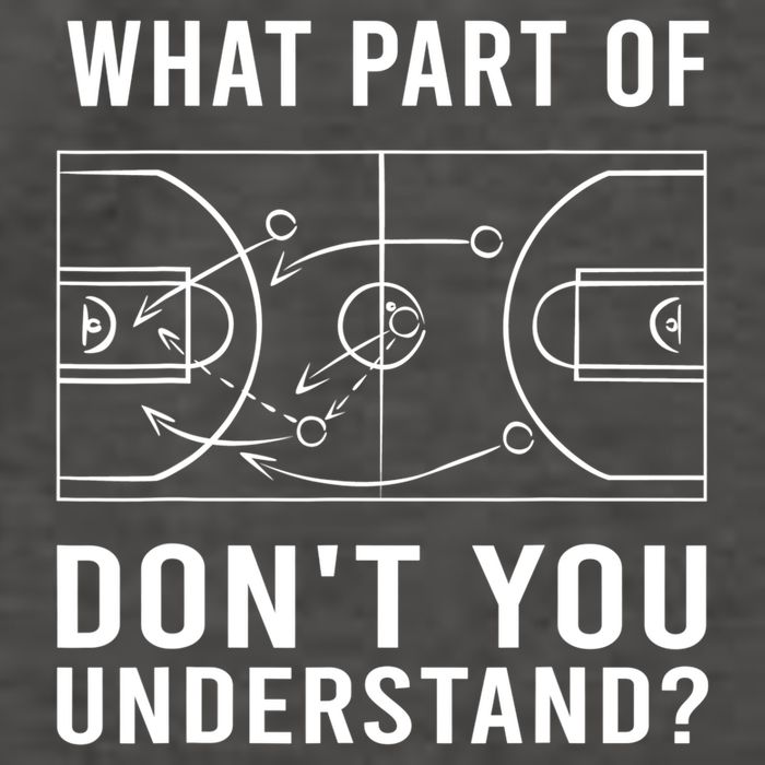 Funny Basketball Coach Gift For Men Women Tactic Diagram Board Gift Vector Backpack