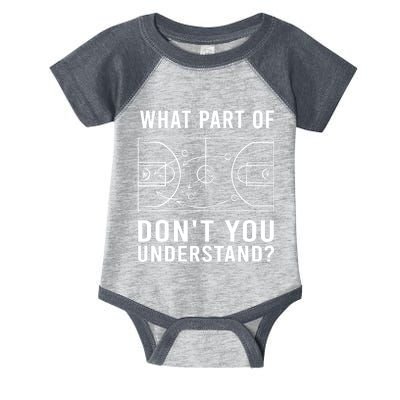 Funny Basketball Coach Gift For Men Women Tactic Diagram Board Gift Infant Baby Jersey Bodysuit