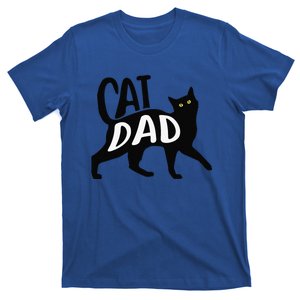 Funny Best Cat Dad Fathers Day Kitty Lover Daddy Papa Christmas T-Shirt