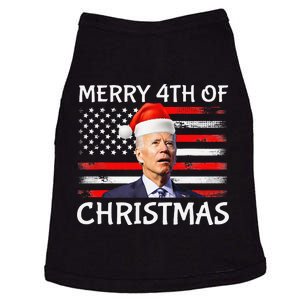 Funny Biden Confused Merry Happy 4th of July Christmas Flag Doggie Tank