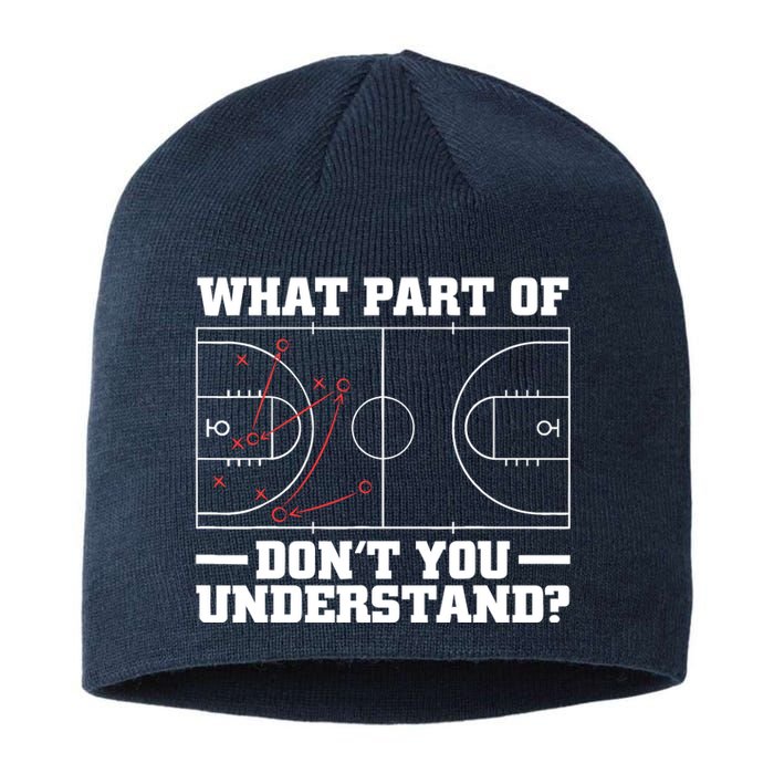 Funny Basketball Coach For Tactic Diagram Board Sustainable Beanie