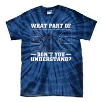 Funny Basketball Coach For Tactic Diagram Board Tie-Dye T-Shirt